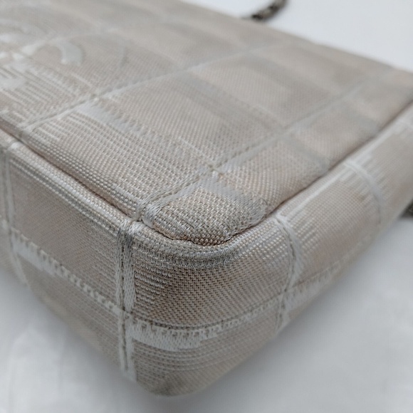 Chanel East West Canvas Shoulder Bag - Picture 8 of 16